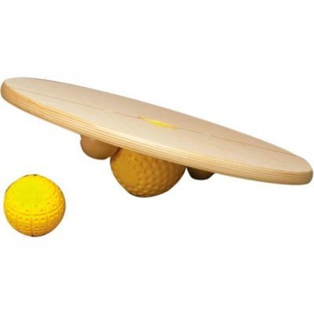 FABRICATION ENTERPRISES Chango® 16" Circular Balance Board with 3" and 4" Balls 10-1715